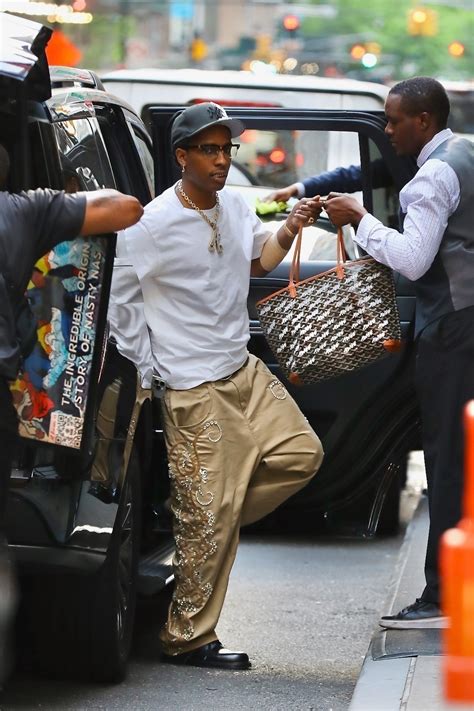 goyard asap rocky bag|A$AP Rocky Somehow Out.